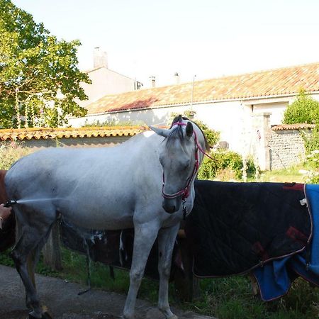 Ecurie De La Grange L'Abbe Daire Le Langon Dış mekan fotoğraf